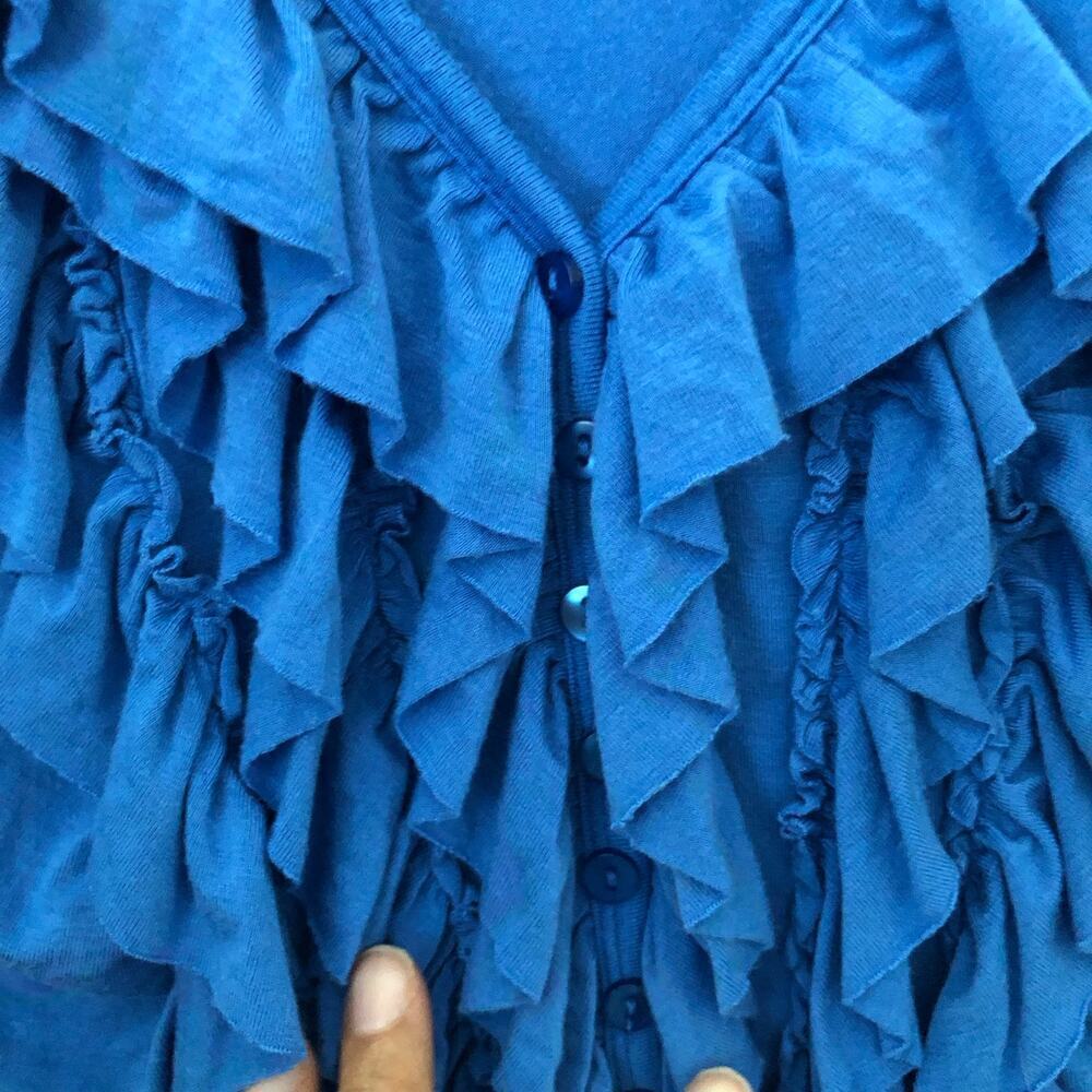 Grace elements‎ blue tank top M - Picture 5 of 6